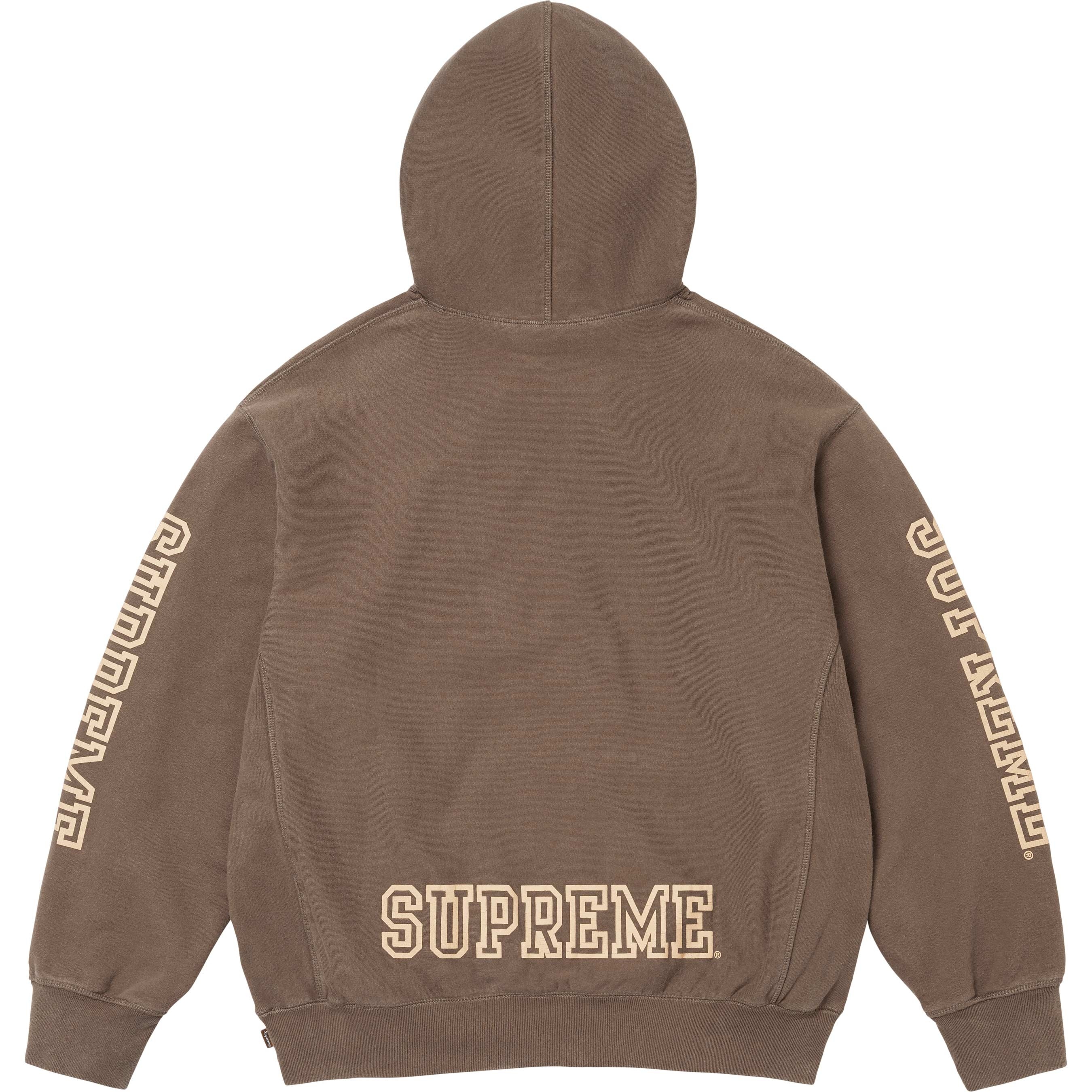 Collegiate Sleeve Hooded Sweatshirt view 6